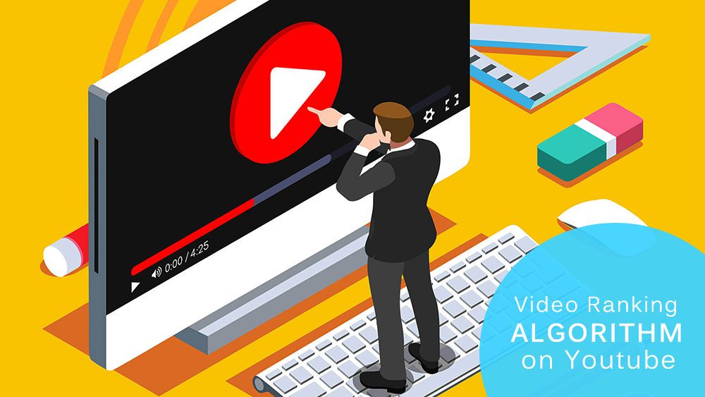 Video ranking algorithm on YouTube